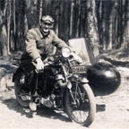 Biker #2, 1927, East-Prussia
